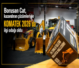 İş Makinası - BORUSAN CAT, KAZANDIRAN ÇÖZÜMLERİYLE KOMATEK 2026’DA İLGİ ODAĞI OLDU Forum Makina